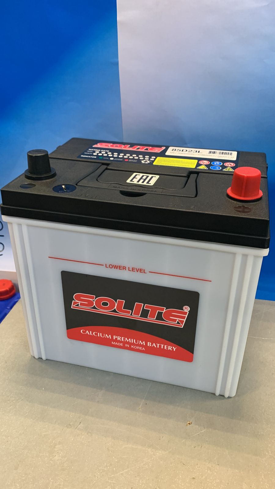 Аккумулятор автомобильный Solite, 70А/ч, 580A, обратная полярность